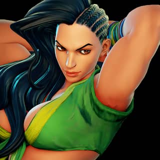 Kazuya di Street Fighter V ha i capelli lunghi e indossa un top verde.