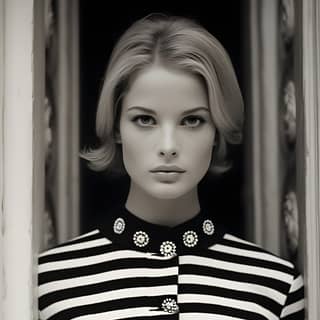 1960s Stunning Portrait photography in the style of Kodak Tri-x 400 Italian Fashion Martine Franck Grace Kelly