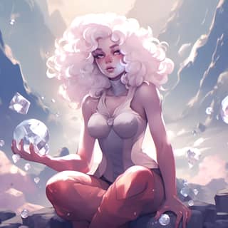 Milky Quartz from Steven Universe