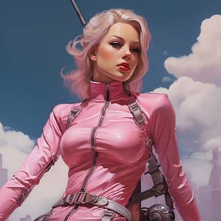 steel pink