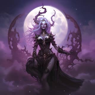 slaanesh moon woman
