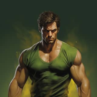 Jason Alexander e Mark O'Connor illustrano Wolverine che si trasforma nell'Incredibile Hulk, interpretato da Henry Cavill.