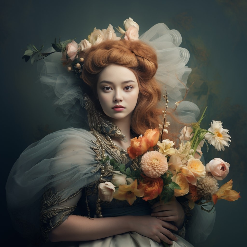 Luxury Elegant Overweight Bride (m Size) Hazy Shooting Muted Colors Silk Flowers Modern Renaissance Water