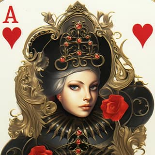 vampire female сats on card