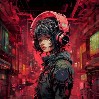 cyber punk vietnam, ghost in the shell, cyberpunk, cyberpunk art, cyberpunk wallpaper, cyberpunk wallpaper