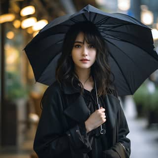 holding an umbrella ☂️