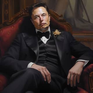 Elon Musk in repose, elon musk, the man behind tesla