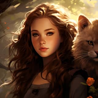 The beautiful brown-haired 18-year-old girl stepped through the gates of Narnia and into a world of wonder Narnia was full