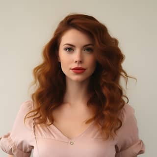 شخص ذو شعر أحمر يحمل كاميرا كوداك قديمة وفيلم.