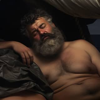 https://s mj run/UUoTjAzcHOk https://s mj run/T_lIFpmUTxw Polyphemus and Odysseus lying sleeping on deck of a raft carribean