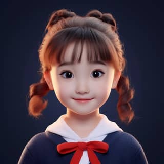 https://s mj run/1Kr-CyDLS7s 3d character from Disney Pixar super detail soft colors fine luster soft light