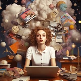 create a picture that is relatable for people with ADHD