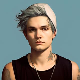 https://s mj run/n0FwpEQfLPI https://s mj run/LE8j0hohseg 8k digital art 24 years old man with blonde buzzct hair cap