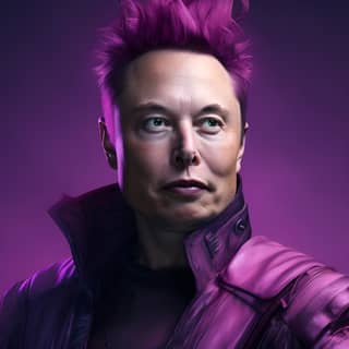 elon musk but with purple skin, elon musk - elon musk - elon musk - elon musk