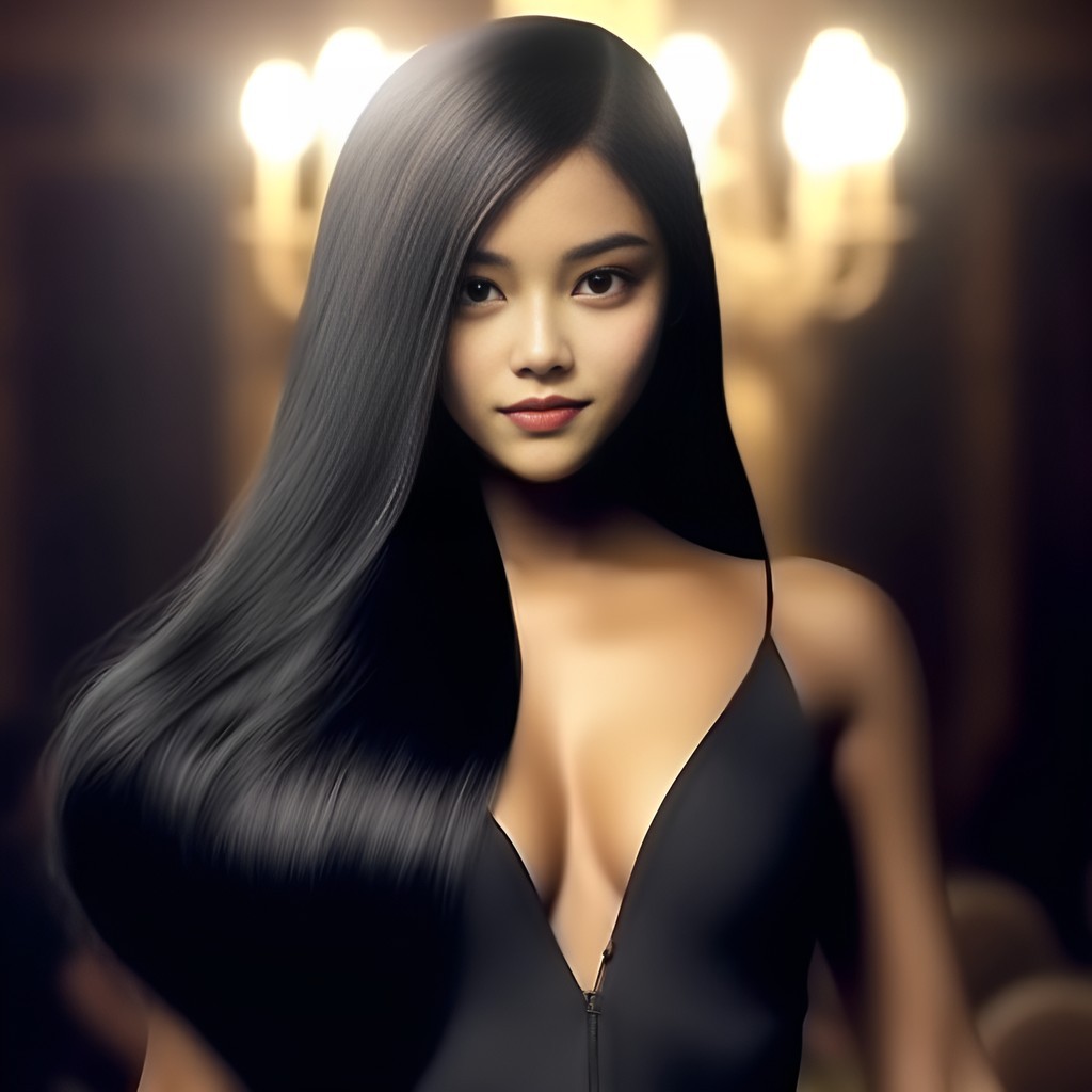 https://s mj run/6k1UIOQ6sA8 https://s mj run/Y3IordYuWr0, woman with long black hair