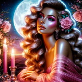 jackie ai creations - the moonlight moon