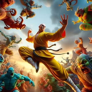 the art of the kung fu panda movie