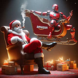 amazon's santa clause is a robot