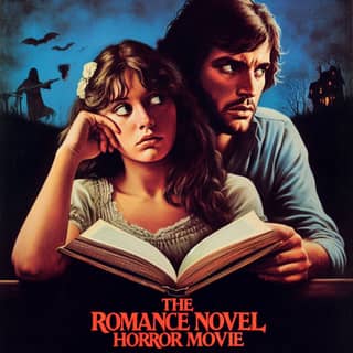 the romance novel horror movie poster