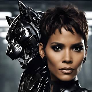 Halle Berry, yaklaşan Batman filminde Catwoman'ı canlandırıyor.