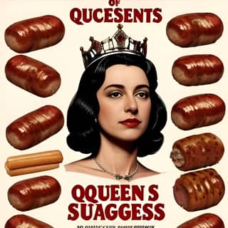 queens sausage poster