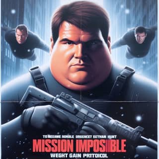 Das Plakat des Films Mission Impossible.