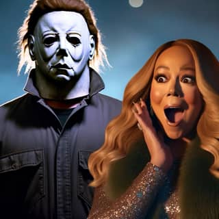 Mariah Carey und Michael Myers