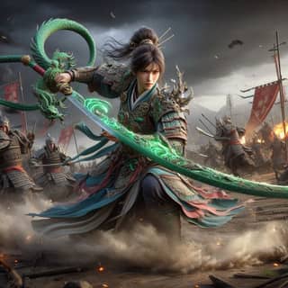 Permainan ini bernama Dynasty Warriors.