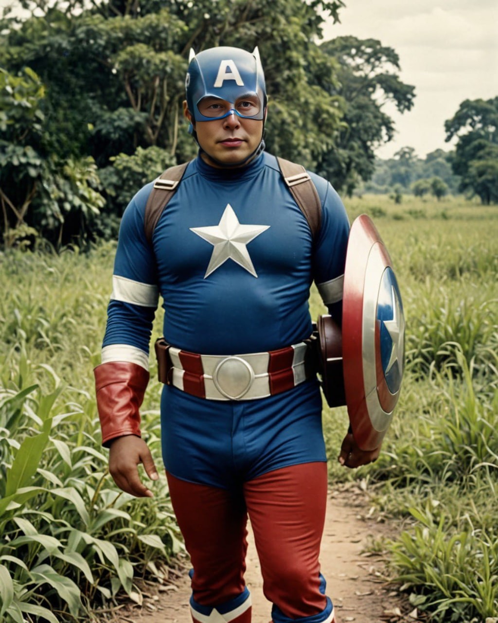 captain america - the man behind the mask