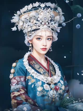 chinese woman in traditional clothing