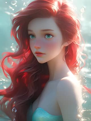 Ariel, a Pequena Sereia, é um personagem amado da Disney.