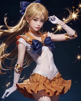 Sailor Moon por Kazuhiro Ishioka.