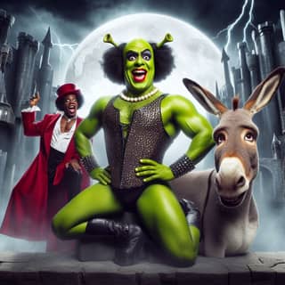 shrek the musical at the west end theatre