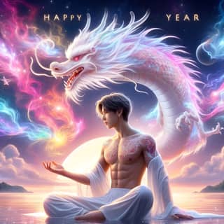 中国の新年が近づいています。今年の干支は龍です。