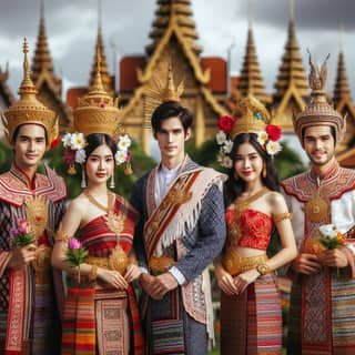 Boda tailandesa en Tailandia