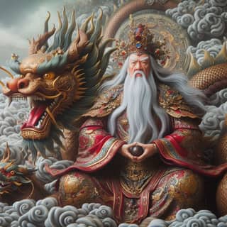 the chinese god of the sky and the earth