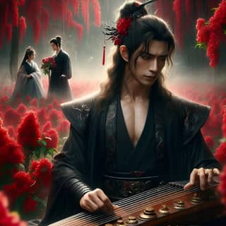 the legend of the red flower