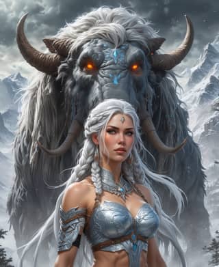 the game of thrones, the white walkers, and the direwolf