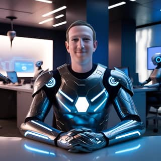 Assistente robô de Mark Zuckerberg.