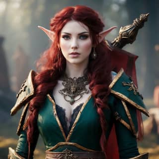 the elder scrolls online - elven warrior
