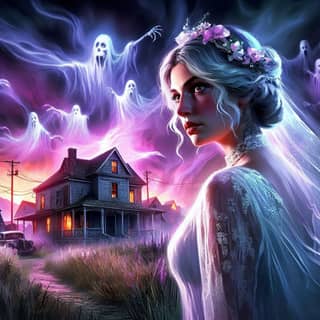 the cover of the game haunted house