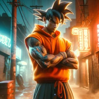 Wallpaper Goku Dragon Ball.