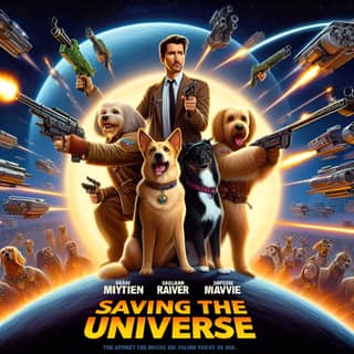 saving the universe poster