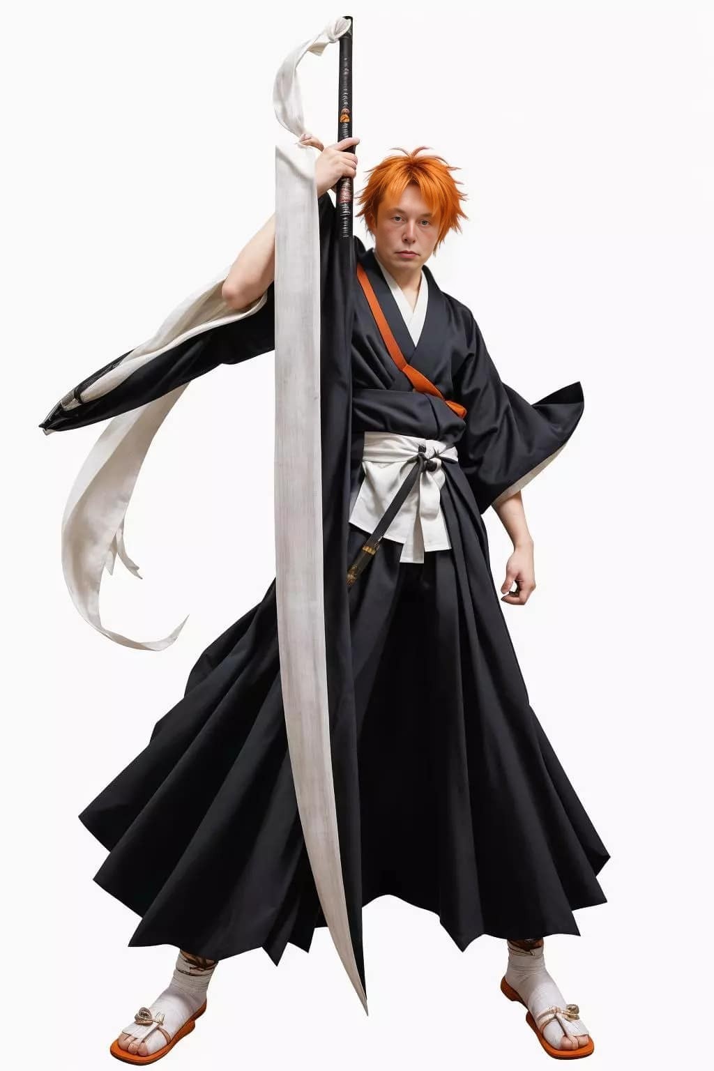 Il cosplay di Bleach viene ripetuto più volte.