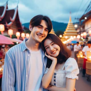 couple in thailand