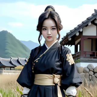 woman in traditional chinese clothing