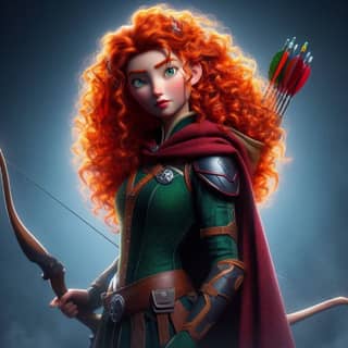 merida from brave