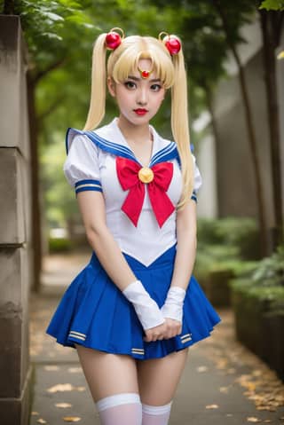 dressed as a sailor in a sailor outfit