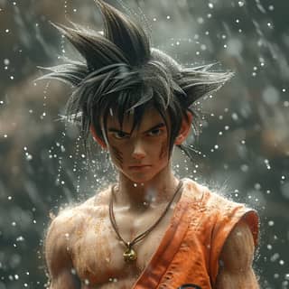 Papel de parede do Dragon Ball Goku.