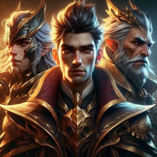 the three characters in the game mobile legends